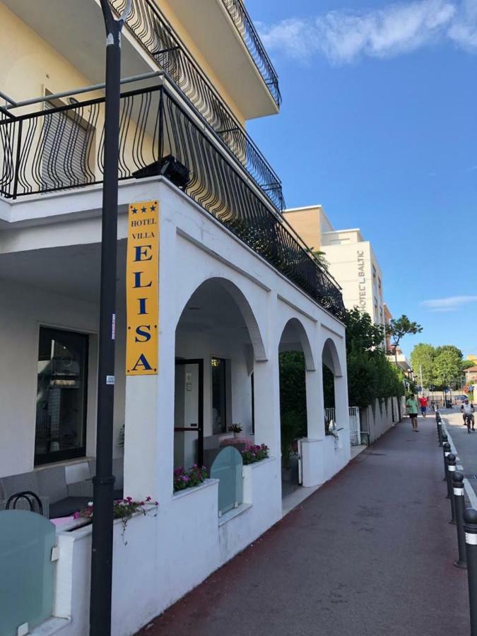Hotel Villa Elisa Rimini Kültér fotó